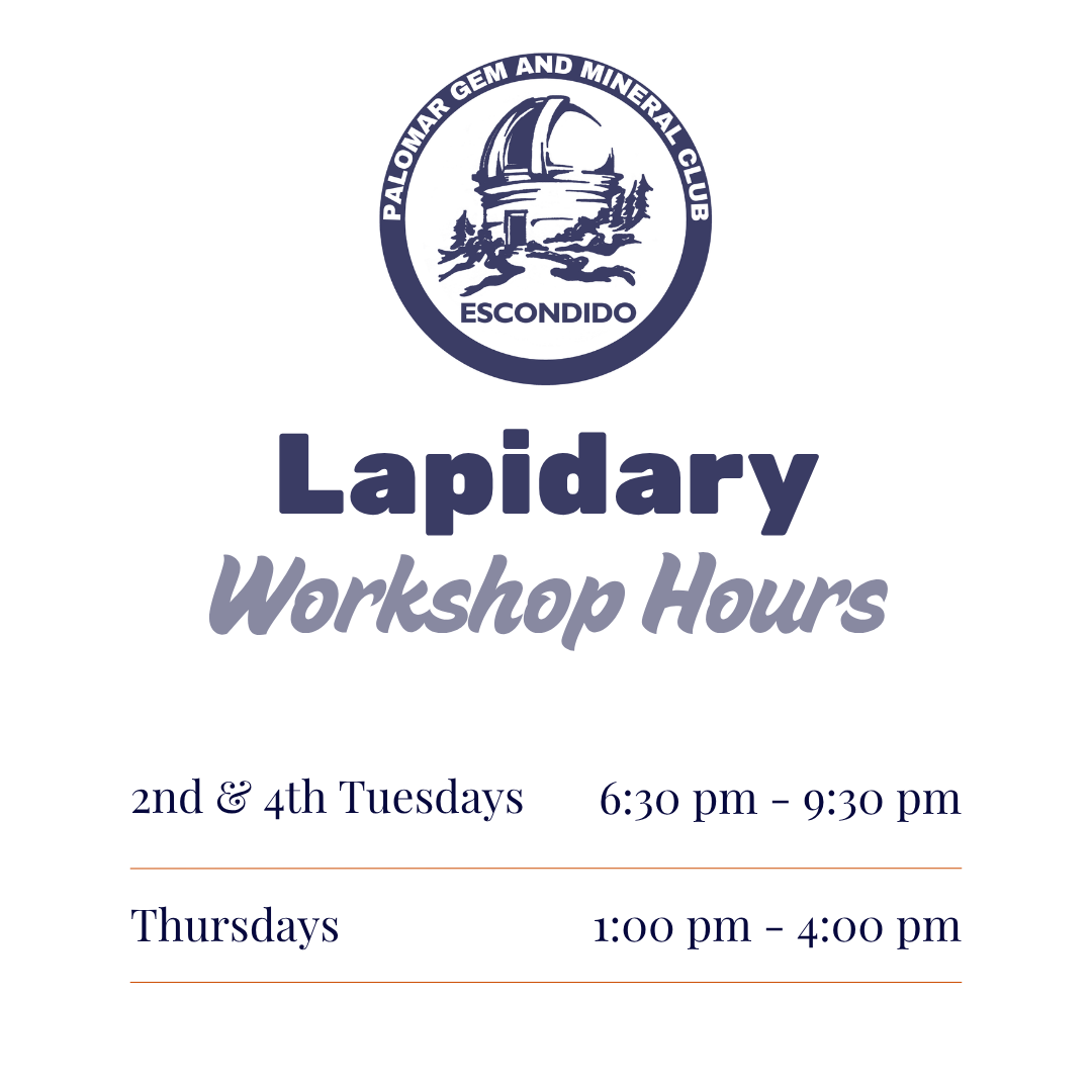 Workshop Reservation: Lapidary