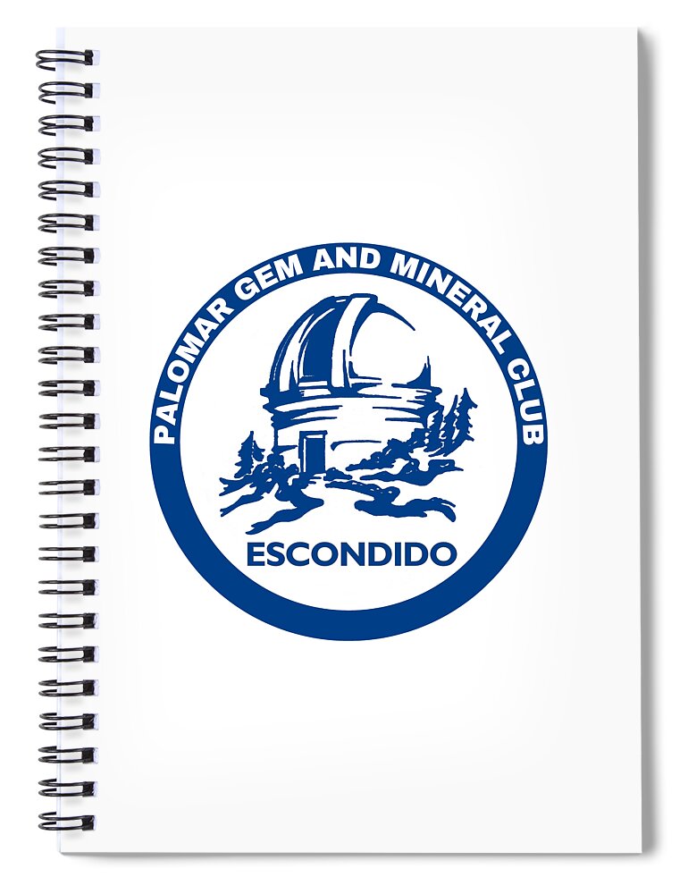 Palomar Gem and Mineral Club - Spiral Notebook