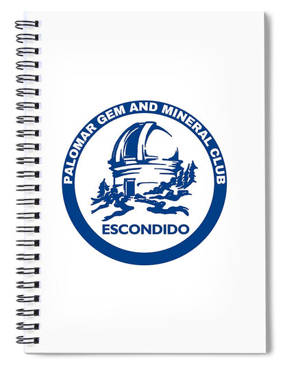 Palomar Gem and Mineral Club - Spiral Notebook