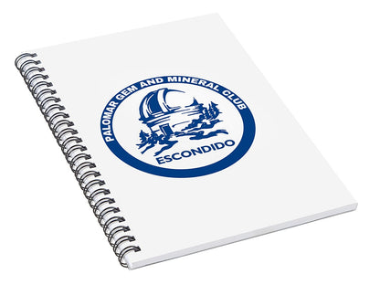 Palomar Gem and Mineral Club - Spiral Notebook